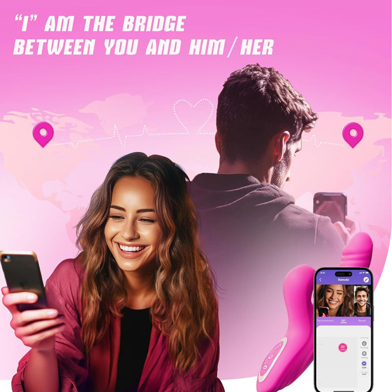 Rabbit Vibrator: Thrusting Dildo with 10Vib/7Thrust/Licking (Adult)