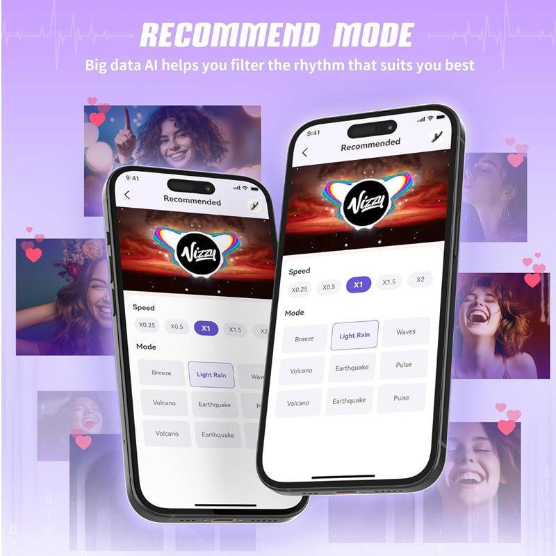 Rabbit Vibrator: Thrusting Dildo with 10Vib/7Thrust/Licking (Adult)