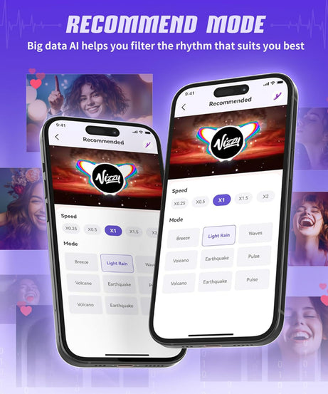 Rabbit Vibrator: Thrusting Dildo with 10Vib/7Thrust/Licking (Adult)