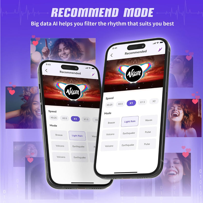 Rabbit Vibrator: Thrusting Dildo with 10Vib/7Thrust/Licking (Adult)