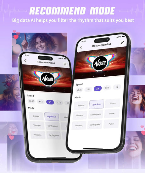 Rabbit Vibrator: Thrusting Dildo with 10Vib/7Thrust/Licking (Adult)